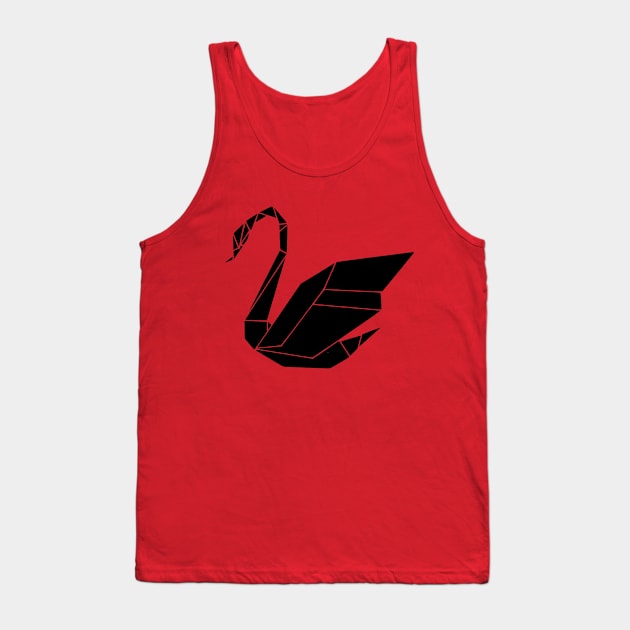 Origami Crane Tank Top by elcaballeros